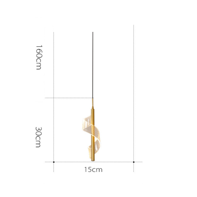 Pendentes Techno - Em led acrílico