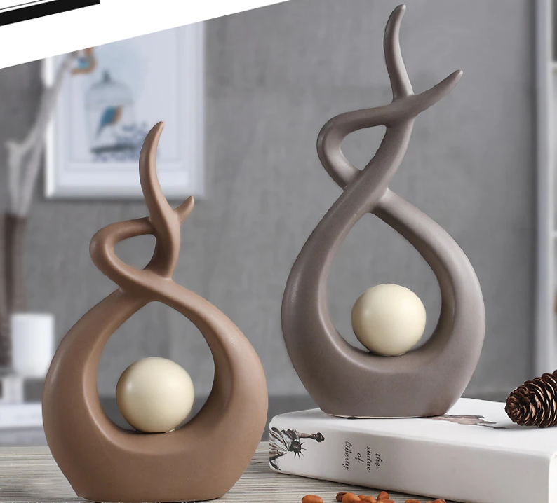 Esculturas Flames Modern - 04 Cores