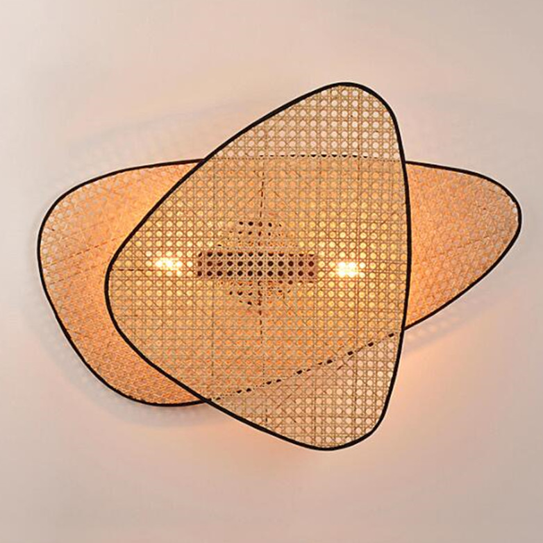 Arandelas Bohemian Soho - Em Metal & Rattan