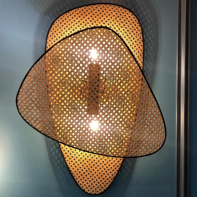 Arandelas Bohemian Soho - Em Metal & Rattan