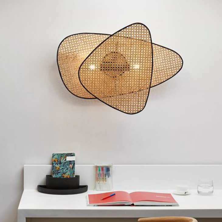 Arandelas Bohemian Soho - Em Metal & Rattan