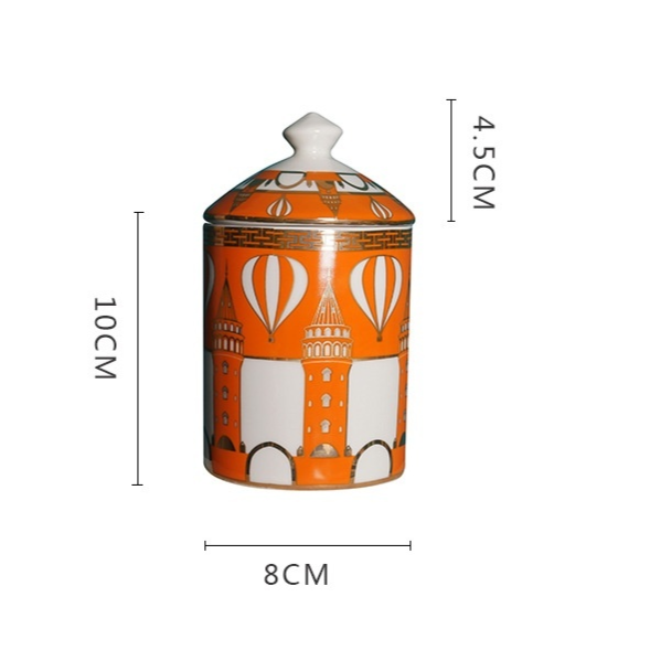 Potes decorativos Turquia - em porcelana