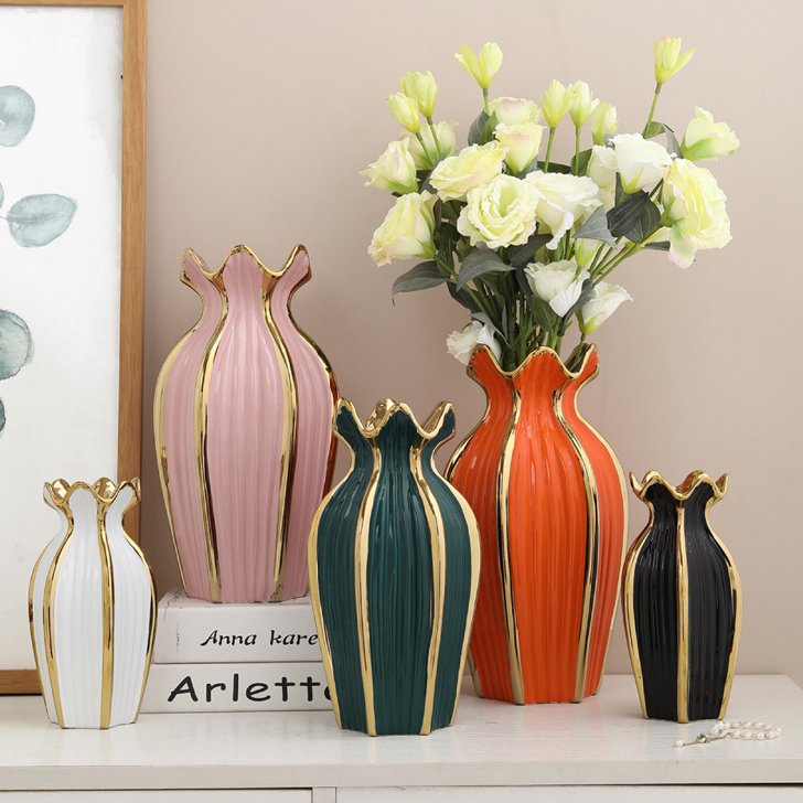 Vasos Florence - em cerâmica esmaltada