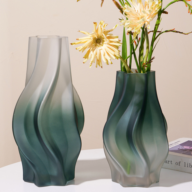 Vasos em vidro Giulia - 02 Tamanhos & 02 Cores