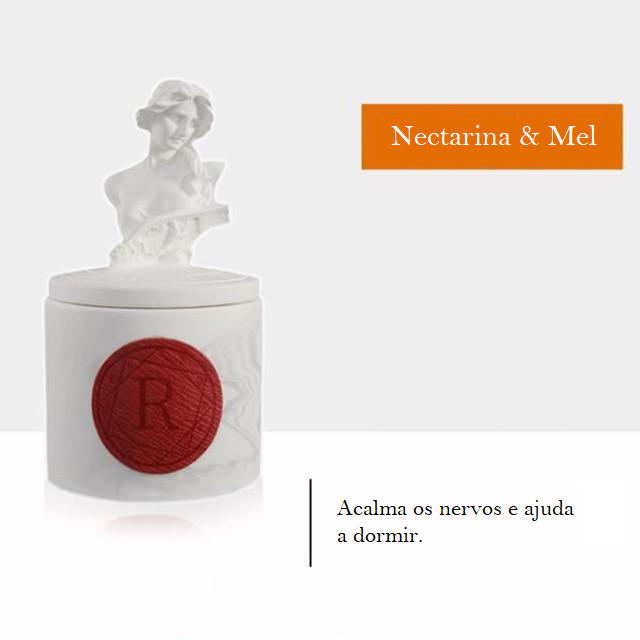 Vela Aromática + Suporte Escultura - 06 Aromas