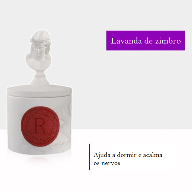 Vela Aromática + Suporte Escultura - 06 Aromas