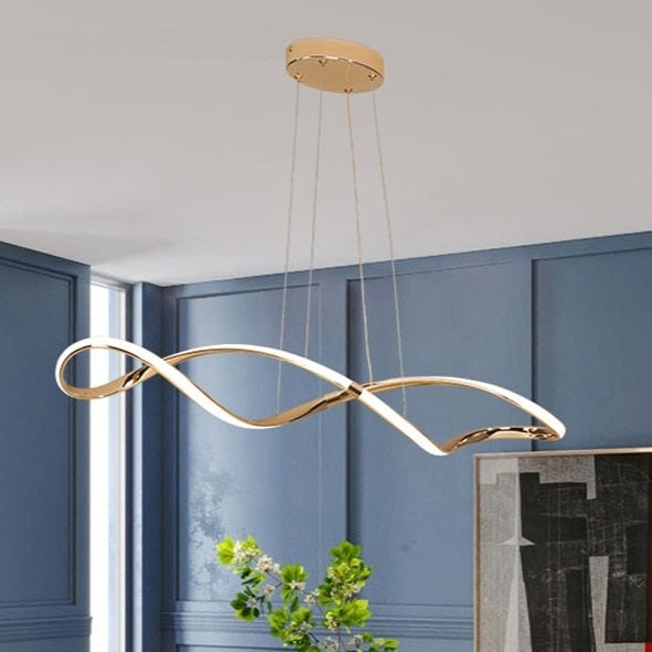 Lustre dimerizáve Veneza - em alumínio cromado