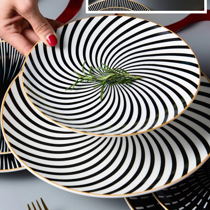 Pratos Europeu West - Individual ou Jogo 6pcs